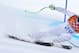 American Andrew Weibrecht took silver in the super-G event.