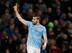 Walking tall: Negredo is a pillar of power for City