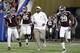 Texas A&M coach Kevin Sumlin and the Aggies have a difficult road in 2014.