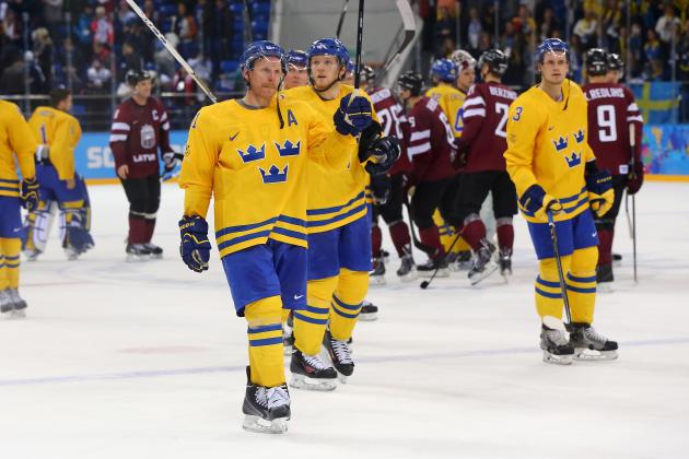 Sweden vs. Slovenia: Olympic Ice Hockey Quarterfinal Preview and Prediction
