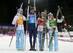Norway's biathlon team won the inaugural mixed relay in the Olympics.