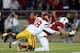 Dion Bailey makes a play against the Stanford Cardinal.