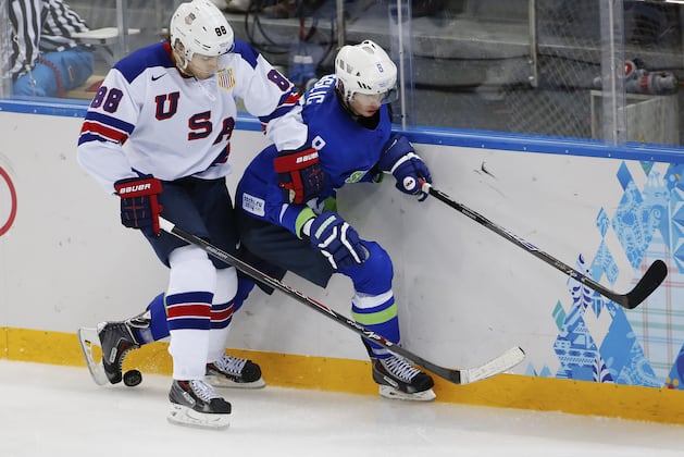 Grades for Every Chicago Blackhawks at the 2014 Winter Olympics so Far