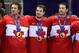 Rick Nash (right) won his second-consecutive gold medal.