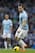 Manchester City's Alvaro Negredo takes the ball downfield during his team's English Premier League soccer match against Stoke at the Etihad Stadium, Manchester, England, Saturday, Feb. 22, 2014. (AP Photo/Jon Super)