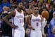 The Thunder found their stride with star Russell Westbrook out of the lineup.