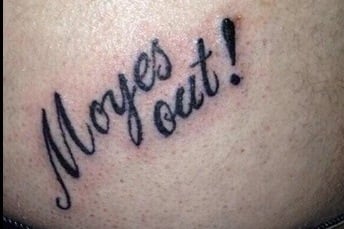 Moyes Out! and the Strangest Fan Tattoos