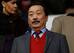 Much maligned Cardiff owner Vincent Tan in his preferred red.