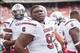 Gerald Dixon Jr. (No. 92) hopes to contend for a starting spot at tackle.