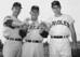 Milt Pappas (right) as a member of the AL All-Star team in 1965