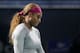 Serena Williams during match in Dubai 2014