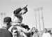 Ralph Terry carried the Yankees to victory with a complete-game shutout in Game 7.