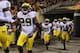 No. 29 Ross Douglas takes the field.