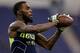 L'Damian Washington at the February scouting combine