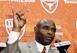 Charlie Strong is ready to hook the Horns as Texas' new head coach.