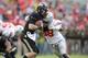 Another punishing hit against a Boilermaker QB