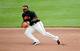 Pablo Sandoval reported to camp after losing about 30 pounds this offseason.