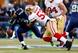 NaVorro Bowman and Justin Smith (No. 94) were two essential cogs in the 49ers defense.