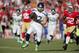 The Seahawks' Luke Willson burns 49ers inside linebacker Patrick Willis for a 39-yard touchdown.