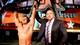 Triple H congratulates Adrian Neville on his title win.