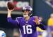 Matt Cassel will likely quarterback the Vikings' offense, putting pressure on him to make noise through the air.