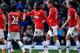 United celebrating Danny Welbeck's goal vs. West Bromwich Albion