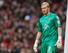Kasper Schmeichel in action for Leicester City
