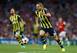 Fenerbahçe's Caner Erkin in action against Arsenal in this season's Champions League.