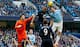 Spurs defender Younes Kaboul in action against Manchester City in the Premier League