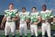 Jim Sweeney (No. 53) was the only one of the Jets' first four 1984 draft picks to last over 10 seasons.