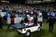 A sad sight indeed. 49ers linebacker NaVorro Bowman exits the NFC Championship Game on a stretcher.