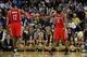 James Harden and Dwight Howard lead the surging Houston Rockets.