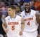 Scottie Wilbekin (L) and Patric Young