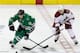 Dallas Stars forward Shawn Horcoff and Phoenix Coyotes forward David Moss.