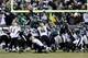 Graham's field goal secured the Saints' playoff victory over the Eagles last season.