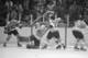 The Flyers upset the Rangers to become the first expansion team to beat an Original Six club in a playoff series.