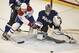 Montreal Canadiens forward Brendan Gallagher (left) and Ben Bishop.