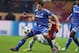 Felipe Melo of Galatasaray, and Frank Lampard of Chelsea, left, fight for the ball during their Champions League Round of 16, First Leg match between Galatasaray and Chelsea at Turk Telekom Arena Stadium in Istanbul, Turkey, Wednesday, Feb. 26, 2014. (AP