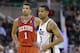 Carter-Williams (left) and Burke