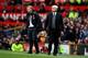 Manchester United manager David Moyes (left) and Newcastle boss Alan Pardew