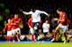 Emmanuel Adebayor should be back for Tottenham on Monday.