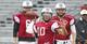 Perry Orth is competing for the backup job at quarterback.