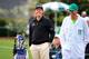 Early in the week, it was all smiles for Phil Mickelson.