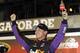 Denny Hamlin winning at Daytona.