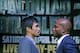 Pacquiao and Bradley at the press tour