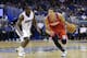 Blowing past Victor Oladipo.