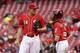 Homer Bailey's first two turns in the Reds rotation hasn't provided much good to talk about.
