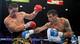 Matthysse (right) had his hands full versus Garcia.