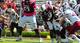 South Carolina tailback David Williams (No. 33) scored two touchdowns in the spring game.