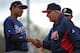 Bobby Cox greets the next wave of Braves at the Future Stars Game.